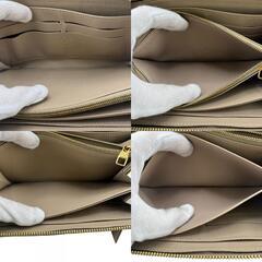 ルイヴィトン LOUIS VUITTON 長財布 モノグラムアンプラント ジッピーウォレット ラウンドファスナー M82212 ベージュの画像