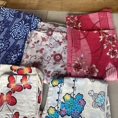 昭和レトロ　帯、浴衣色々の画像