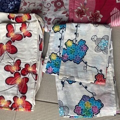 昭和レトロ　帯、浴衣色々の画像