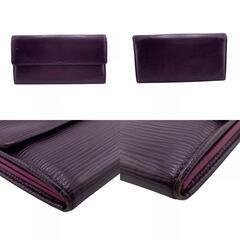 ルイヴィトン LOUIS VUITTON 長財布 エピ ポルトフォイユ サラ M6374K パープル系の画像