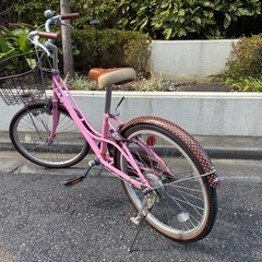 LEFライト キッズ自転車　女の子用　小学生低学年の画像