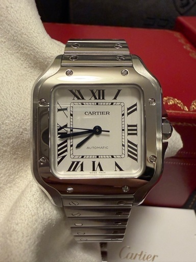 WSSA0029 Cartier サントス ドゥ カルティエ MM 自動巻き