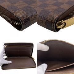 ルイヴィトン LOUIS VUITTON 長財布 ダミエ ジッピー オーガナイザー ラウンドファスナー N60003 ブラウンの画像