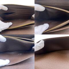 ルイヴィトン LOUIS VUITTON 長財布 ダミエ ジッピー オーガナイザー ラウンドファスナー N60003 ブラウンの画像