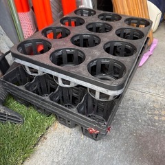 花のポット入れ×9この画像