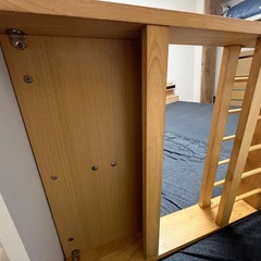 【ニトリ】◆キャスター付き合皮椅子と机の画像