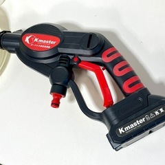 高圧洗浄機 ロングノズル付　コードレス 予備バッテリー付の画像