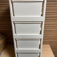 取引相談中◾️チェスト 衣類 たんす タンス スリムチェスト 衣装ボックス レール付きの画像