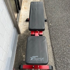FIELDOOR インクラインベンチ　トレーニングベンチの画像