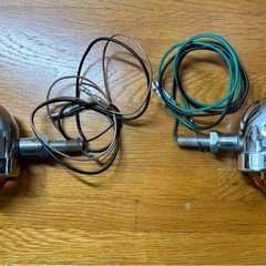 汎用ビレット型メッキウインカー2個セットの画像