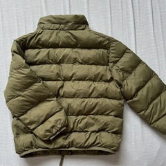 【ユニクロ】ジャンバー オリーブグリーン 110 防寒 キッズの画像