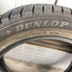 【85,000円！】235/50R18 97Q ダンロップ WINTER MAXX WM02 2023年【4本セット】の画像
