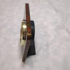 昭和レトロ　Lily クォーツ時計　置き時計　和風　日本製の画像