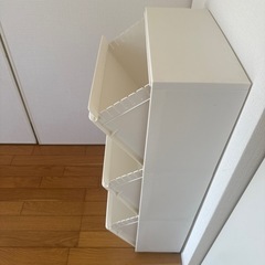 KEYUCA 3段スリム収納ラック  の画像