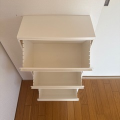 KEYUCA 3段スリム収納ラック  の画像