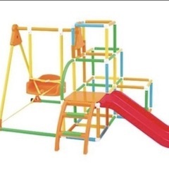 ジャングルジム　滑り台　ブランコ　鉄棒　の画像