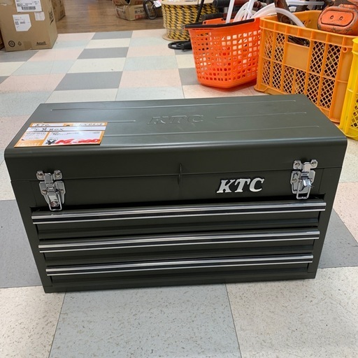 工具BOX　KTC　SKXO213 3段3引き出し