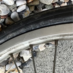 折りたたみ自転車　無印良品　黒の画像