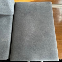 2人掛けソファ【オットマン付き】の画像