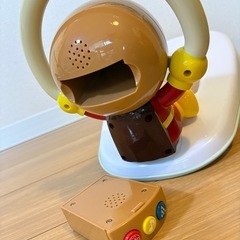 アンパンマン 3WAY取っ手付き型補助便座 おしゃべり＋メロディ付きの画像