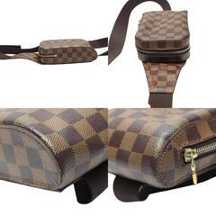 ルイヴィトン N51994 ボディバッグ エベヌ  LOUIS VUITTON ジェロニモス  ダミエの画像