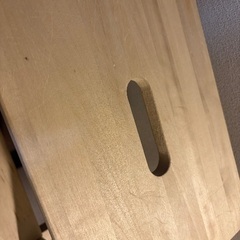 IKEA スツール　ベクヴェームの画像