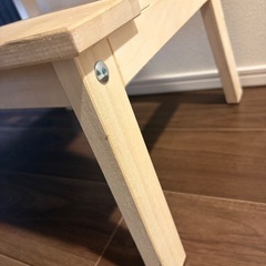 IKEA スツール　ベクヴェームの画像