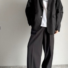 テーラードジャケット オーバーさいずサイズの画像