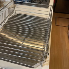 ニトリステンレス　水切りかごの画像