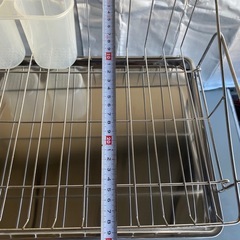 2段水切りバスケット未使用の画像