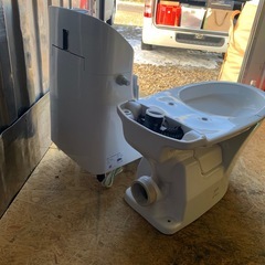 再入荷　新品未使用　INAX一体型シャワートイレ　DT-BA283GPN-6L BW1 YBC-BA20P セット　2022年製の画像