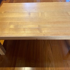 無印良品　ローテーブルの画像