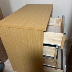 【ニトリ】引き出しタイプの収納家具の画像