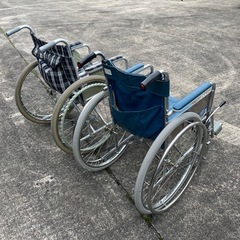 折りたたみ 介護用品 車いす 介助用 車椅子　の画像