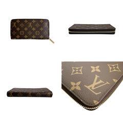 ルイヴィトン M42616 長財布 ブラウン  LOUIS VUITTON ジッピーウォレット モノグラムの画像