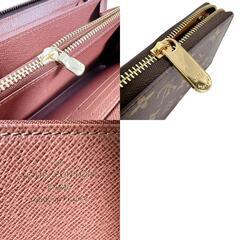 ルイヴィトン M42616 長財布 ブラウン  LOUIS VUITTON ジッピーウォレット モノグラムの画像