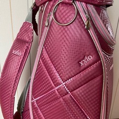 ゴルフバッグ　ゴルフキャリーバッグ　ピンクの画像