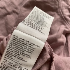 H&M 100サイズ キッズ長袖 パープルの画像