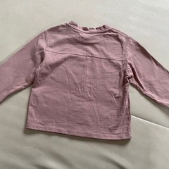 H&M 100サイズ キッズ長袖 パープルの画像