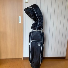 ゴルフバッグ　ゴルフキャリーバッグ　ブラックの画像