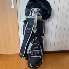 ゴルフバッグ　ゴルフキャリーバッグ　ブラックの画像