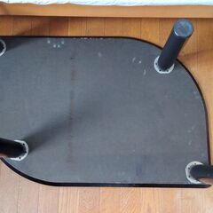 【自宅引取限定】テーブル　黒色の画像