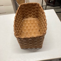 2511-268 長方形バスケット　キズ汚れ有り
の画像