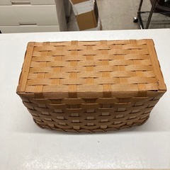 2511-268 長方形バスケット　キズ汚れ有り
の画像