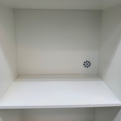 【家具】ニトリ　レンジボードホワイト！の画像