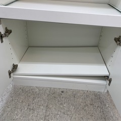 【家具】ニトリ　レンジボードホワイト！の画像