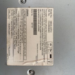 トヨタ　純正ナビ　の画像