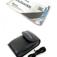 〈OLYMPUS ∞ Zoom 105〉カメラ オリンパス 取扱説明書 ソフトケース付きの画像