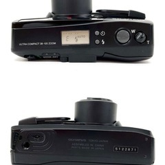 〈OLYMPUS ∞ Zoom 105〉カメラ オリンパス 取扱説明書 ソフトケース付きの画像