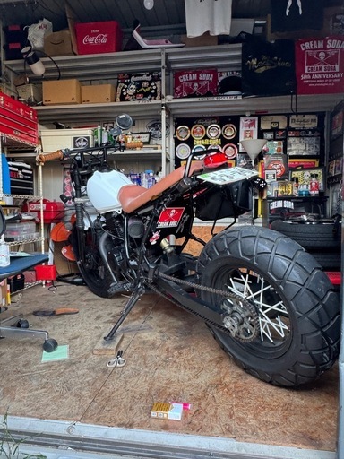 tw200 ロンスイ カスタム